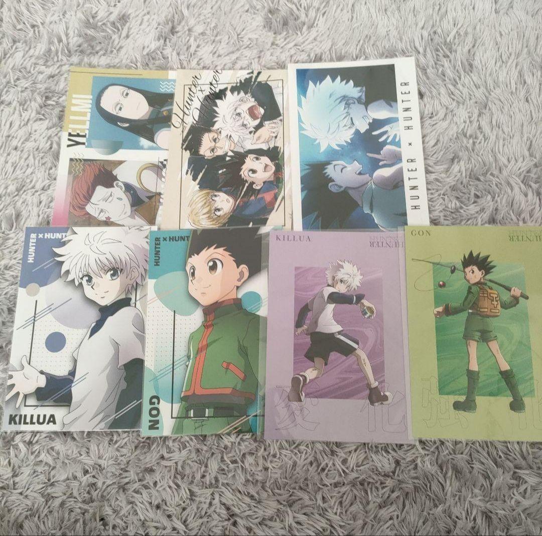 HUNTER × HUNTER 缶バッジ カード アクスタ ポストカードラバマス