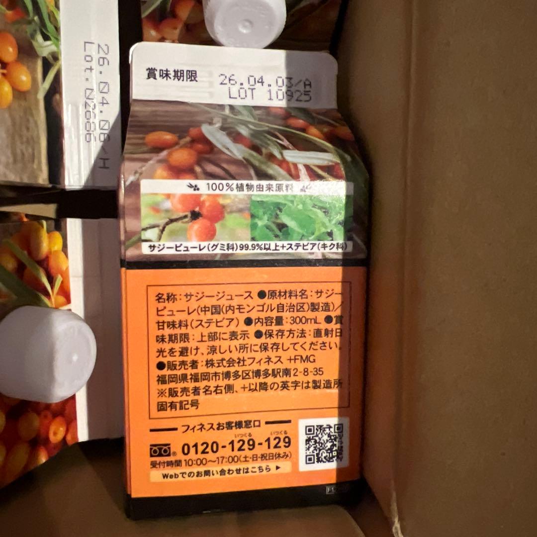 豊潤サジー1000ml×3本+300ml×2本