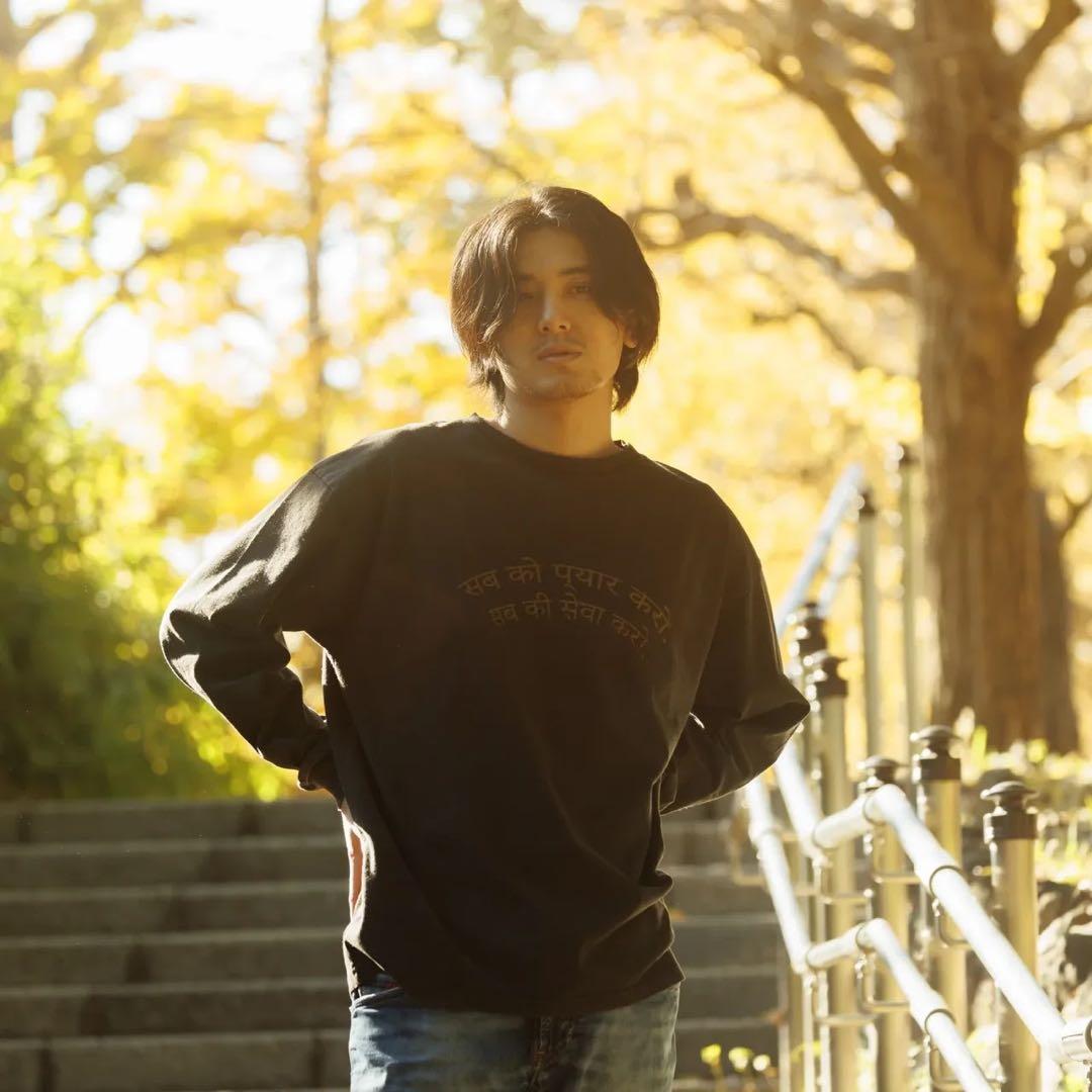 藤井風 ダメージロングTシャツ Mサイズ