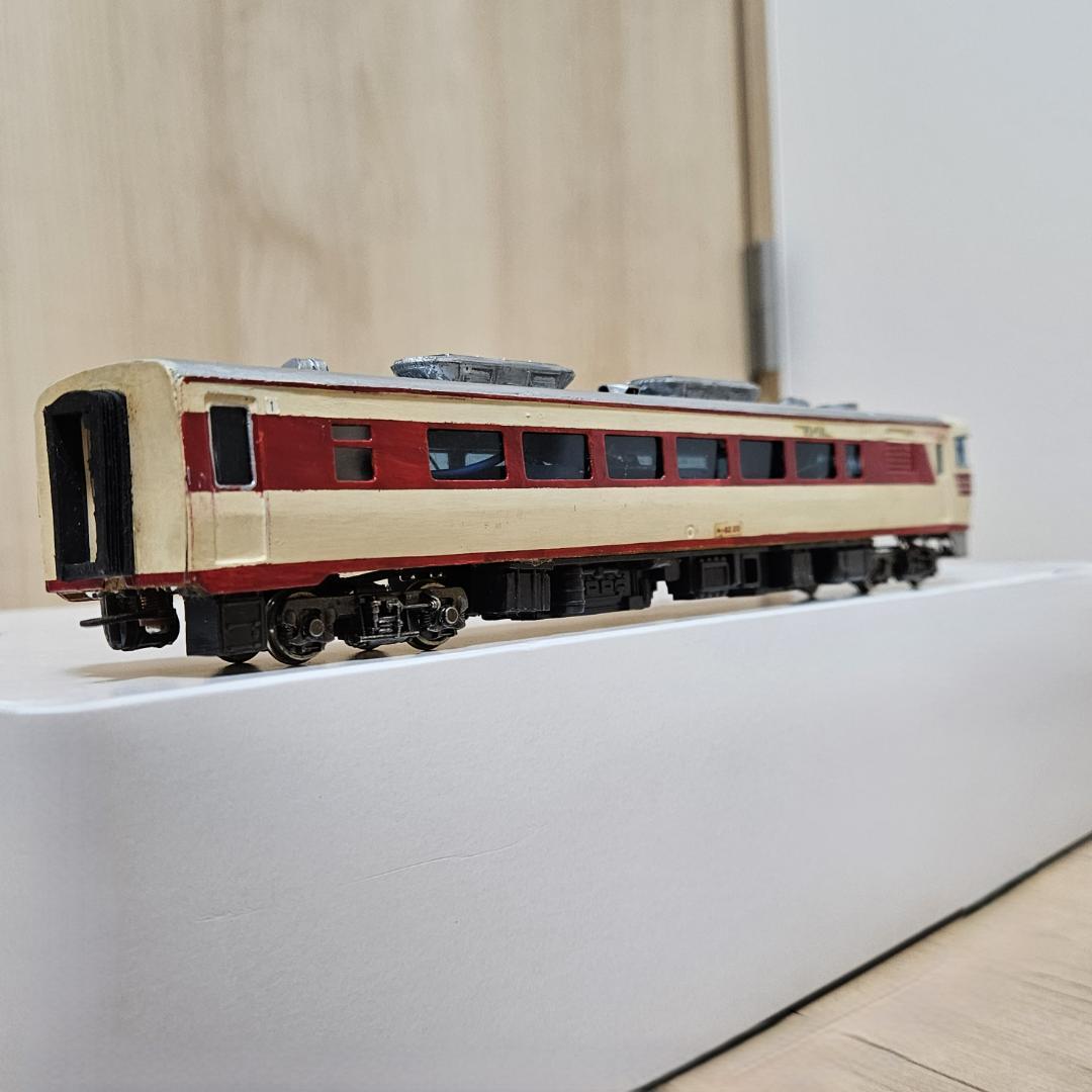 HOゲージ 小高模型 ペーパー製　キハ82系 ５両編成 完成品　ジャンク車両