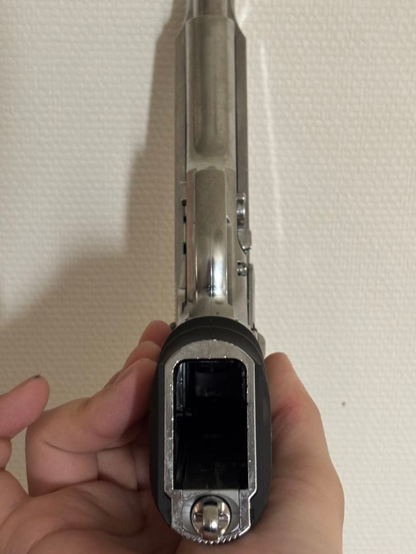 M92F クロームステンレスモデル ガスブローバック