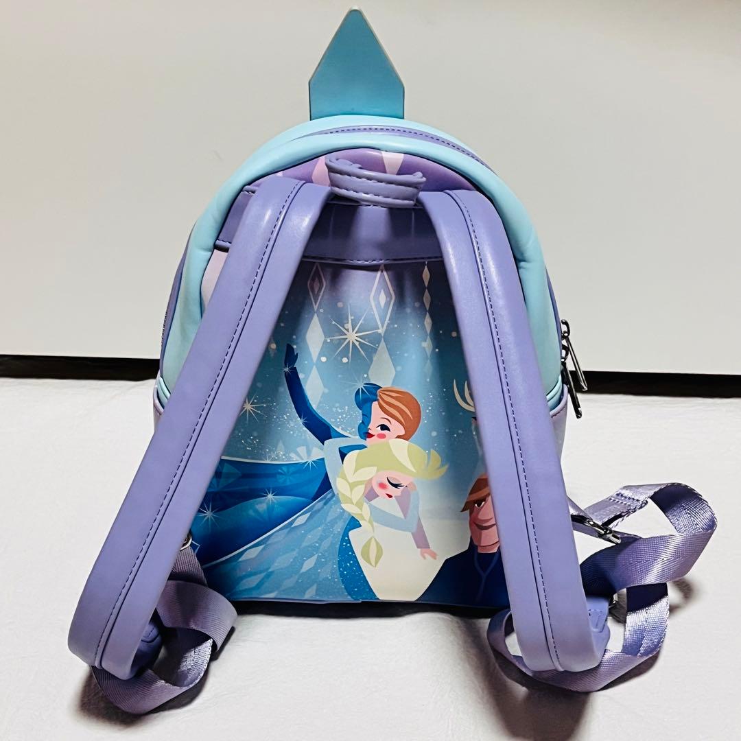 ディズニー　リュック　ラウンジフライ　loungefly アナ雪