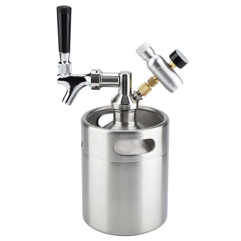ビールサーバー　ステンレス製ビールケグ（グロウラー）セット