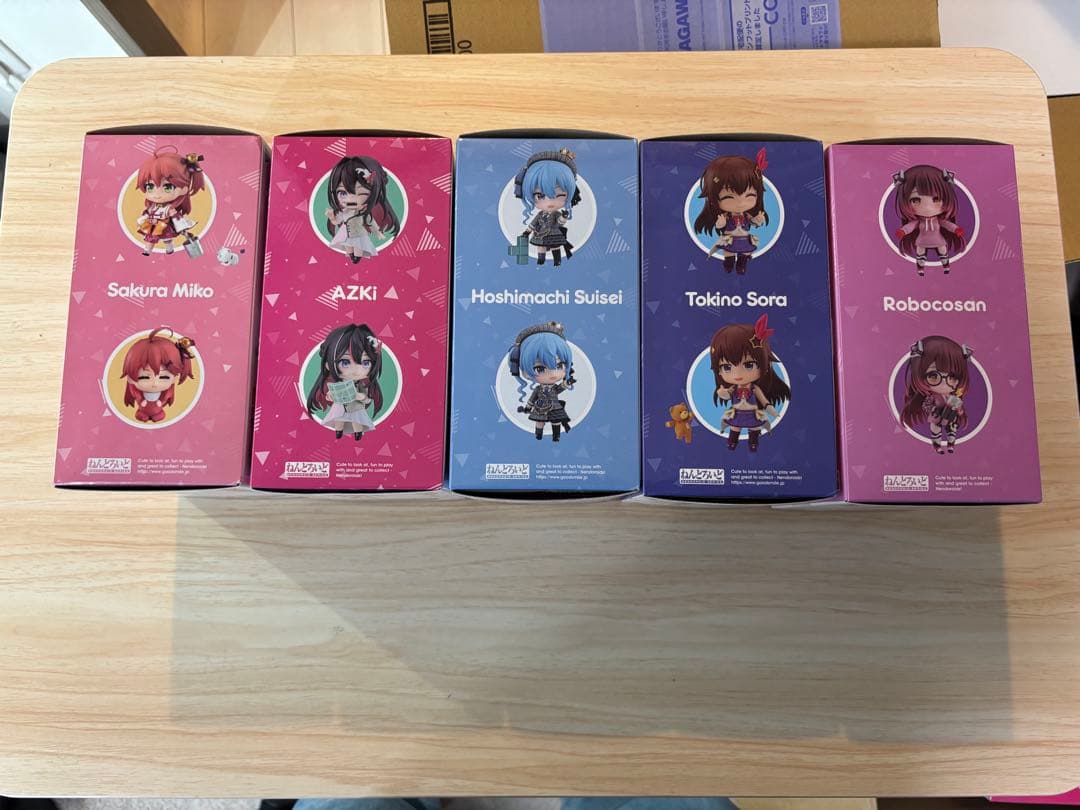 ねんどろいど ホロライブ　0期生　5個セット