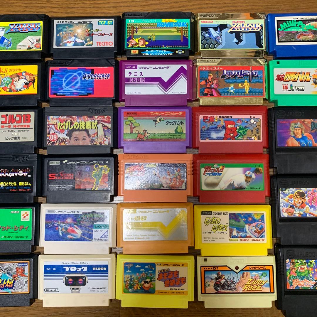 ファミコンソフト　ファミコン　ソフト　まとめ売り　おまけ付き
