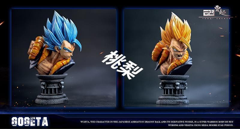 新品未開封『ドラコンボール』 超サイヤ人 ゴジータ　 ガレージキット スタチュー