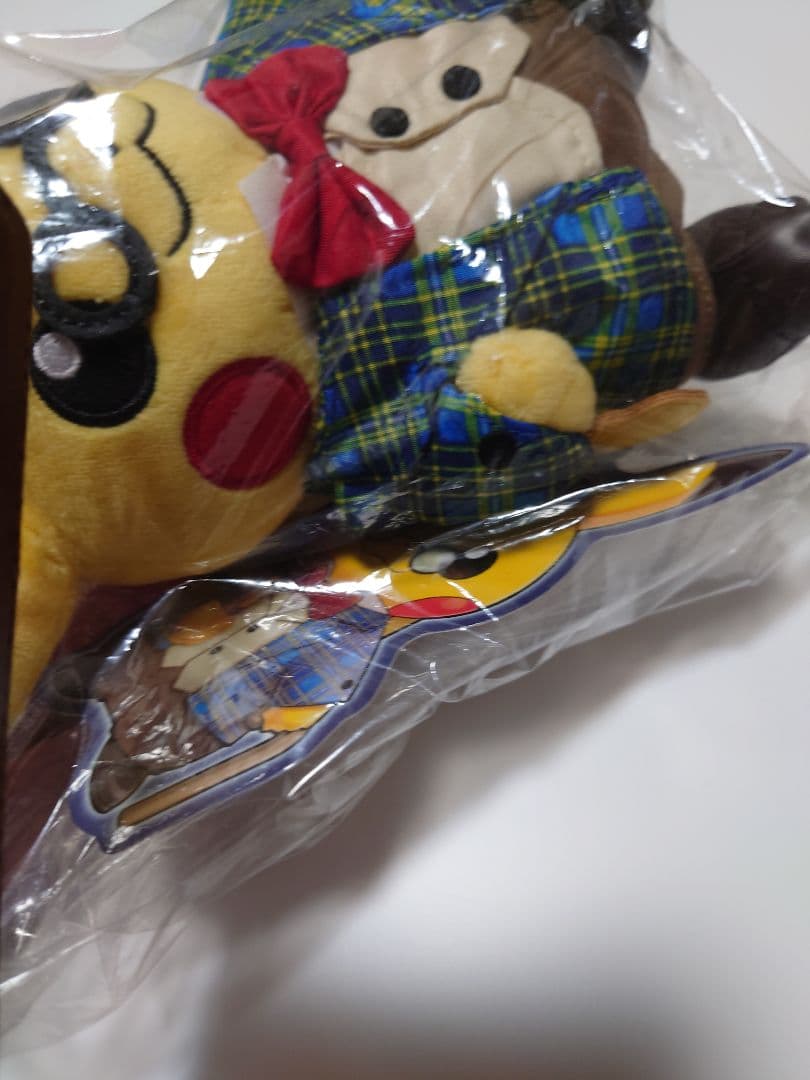 ピカチュウ ぬいぐるみ　紳士風　ポケモンセンター　トーキョー　2018　タグ付き