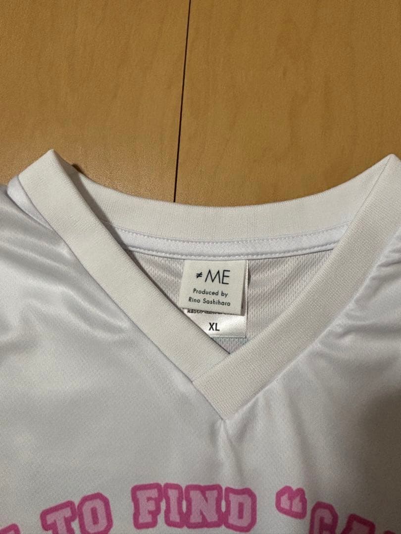 ≠ME メンバーカラーユニフォームTシャツ　谷崎早耶 BIGサイズ（XLサイズ）