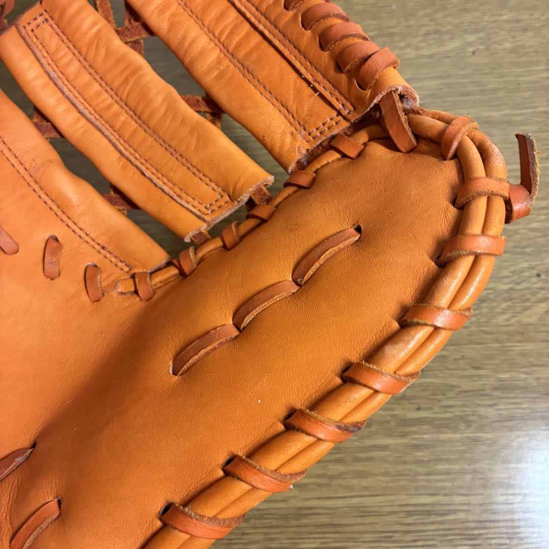 ミズノ ガチ 一般軟式 ファーストミット 左投げ 極美品 一部汚れあり