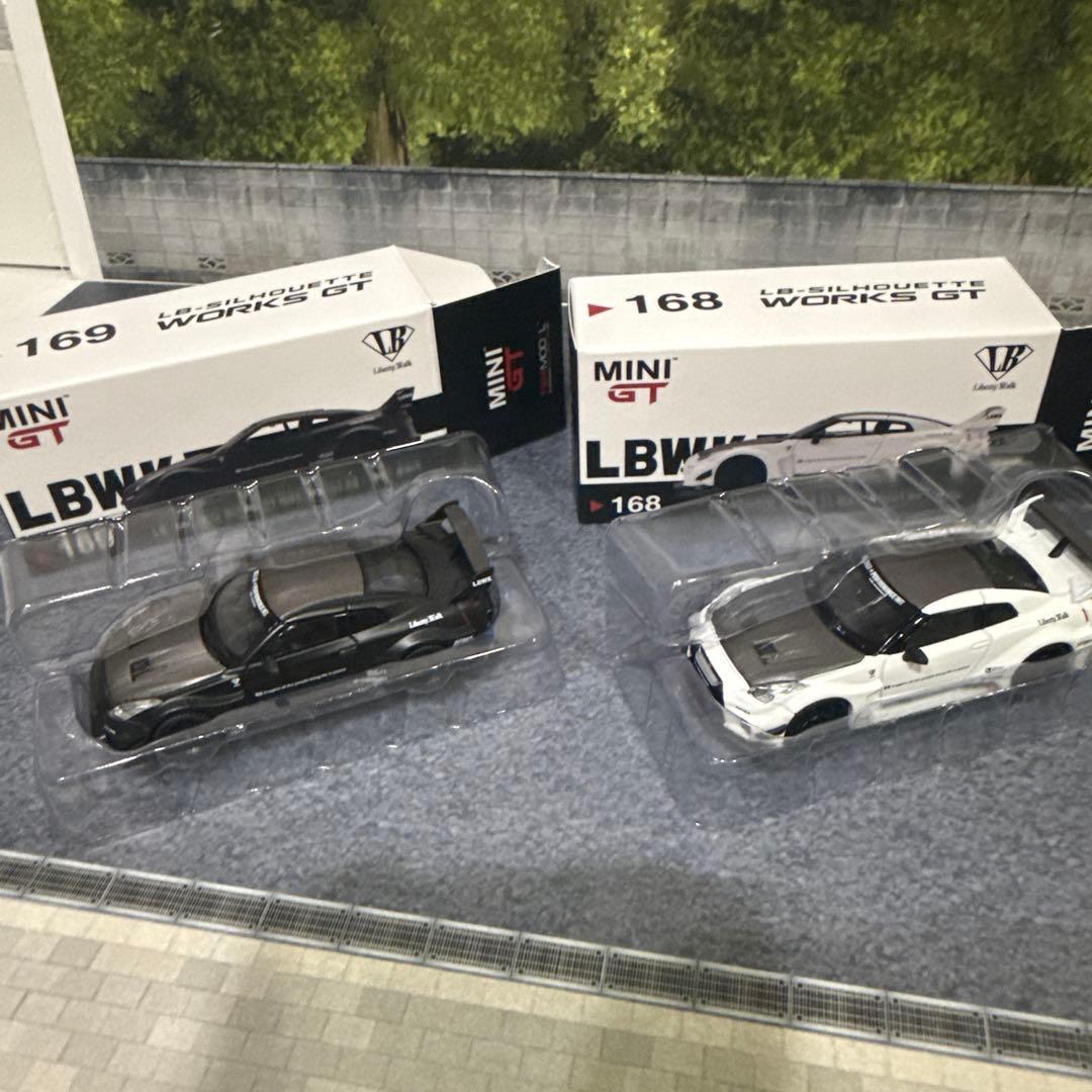 MINI GT LB-Silhouette WORKS GT 2台セット