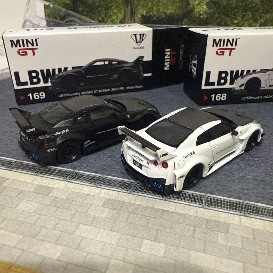 MINI GT LB-Silhouette WORKS GT 2台セット