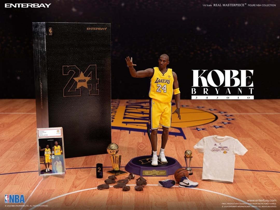 エンターベイ　リアルマスターピース NBAコレクション　コービー・ブライアント