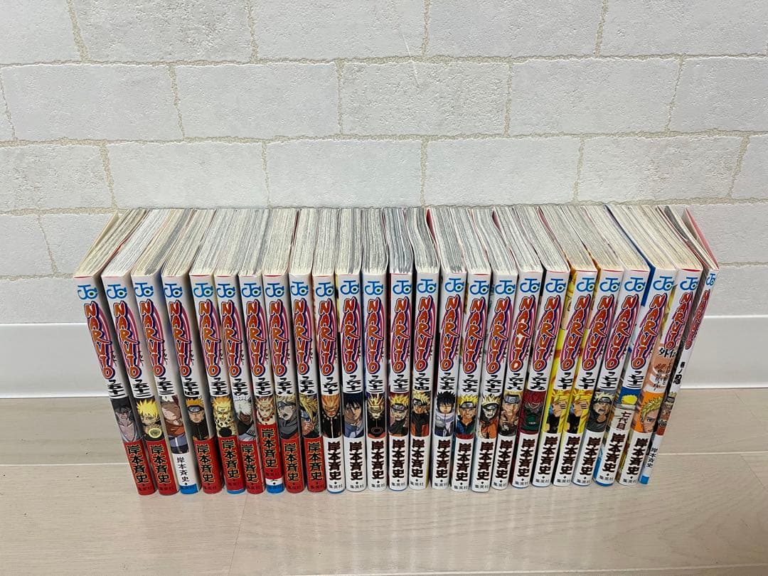 美品 初版多 NARUTO―ナルト全巻+ 関連本2　全巻完結
