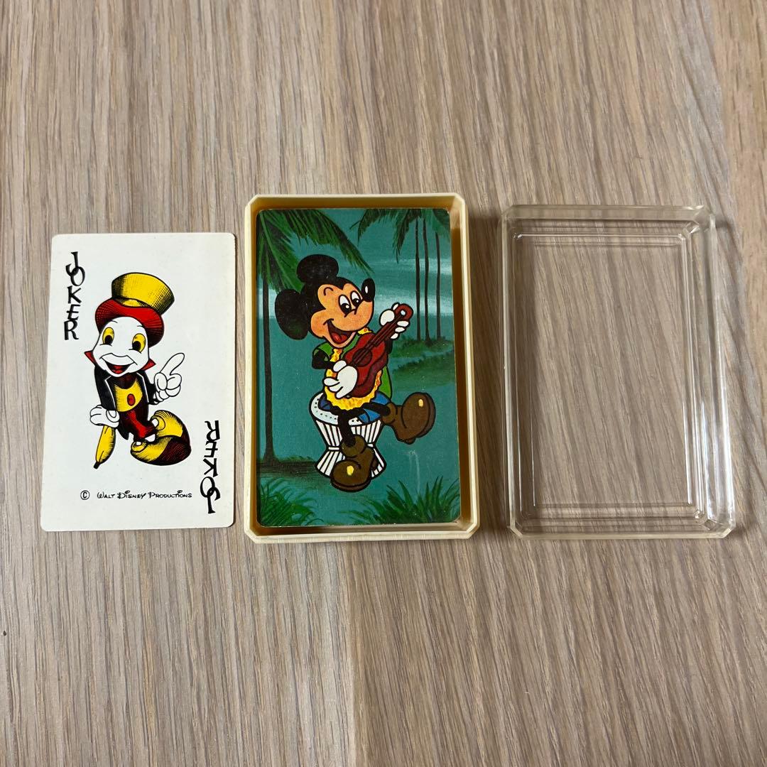未使用　ニンテンドー　ミッキートランプ　レトロ