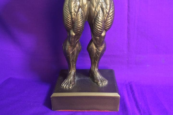 ボディビルダー像（ニールスアンデルセン社製）★難有り（首にひび割れ有り）特価