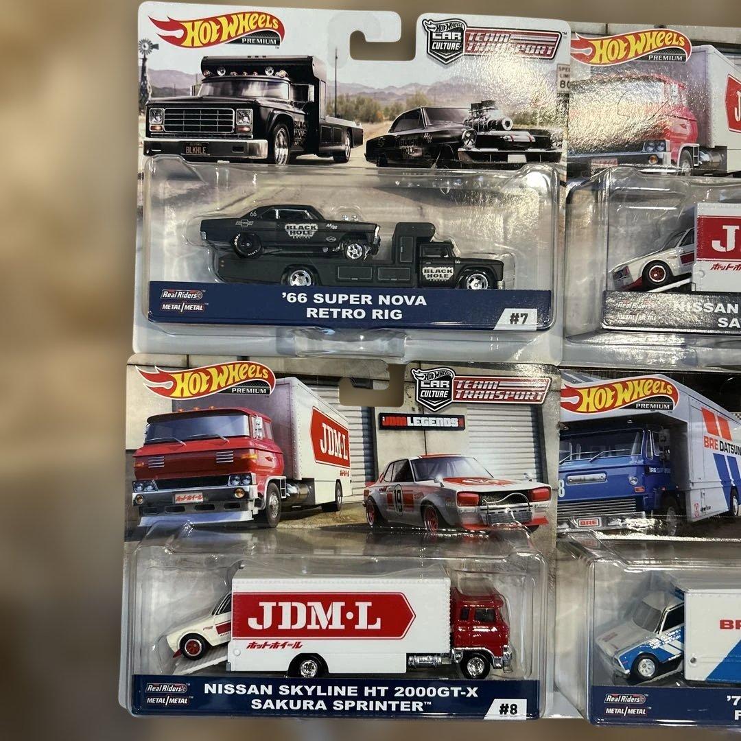 Hot Wheels Team Transport 6台セット