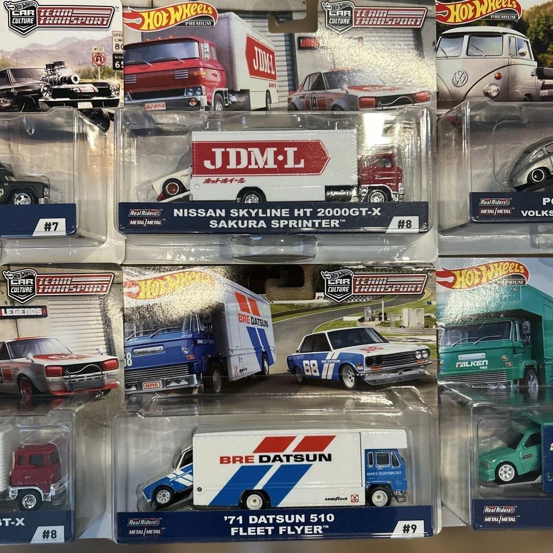 Hot Wheels Team Transport 6台セット