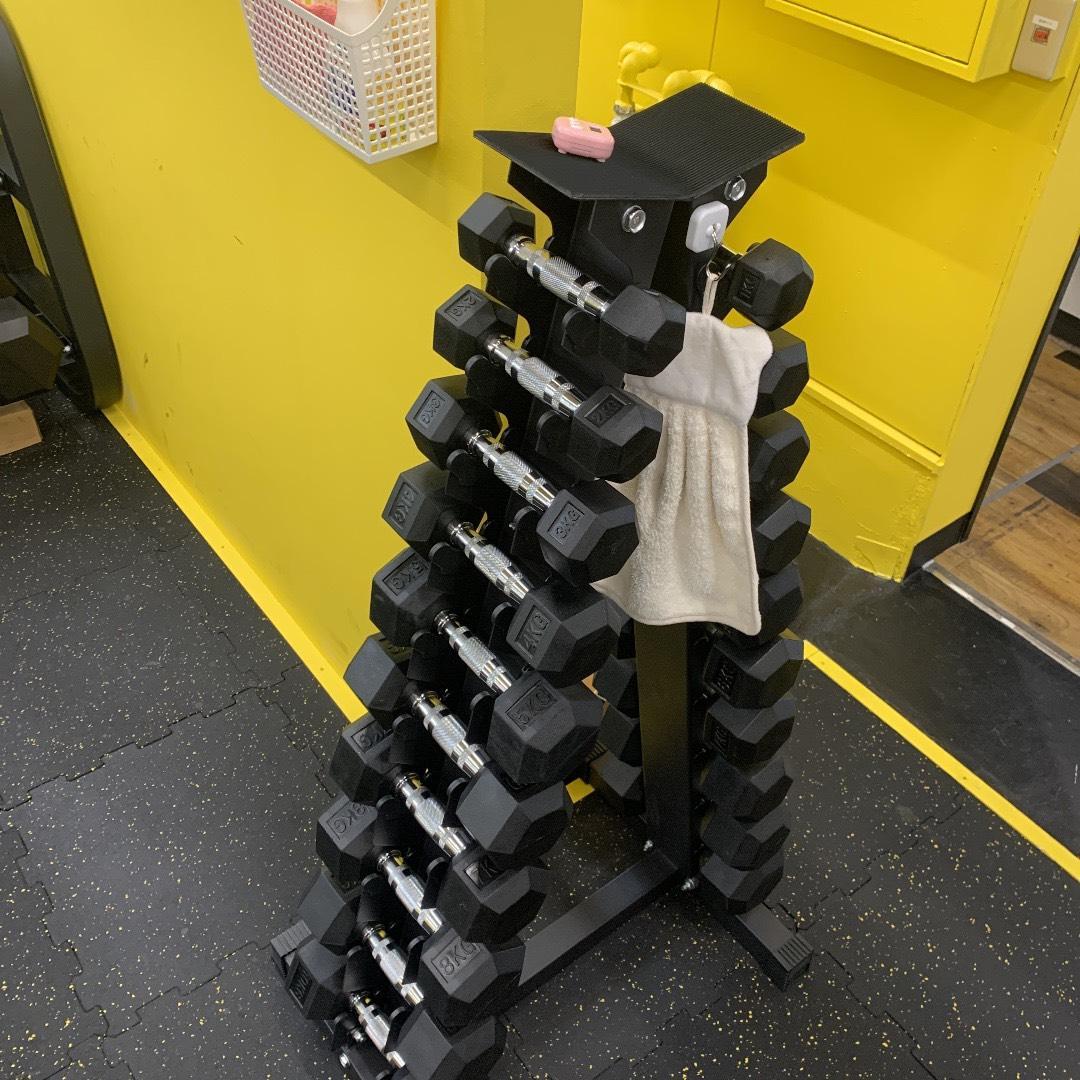 ヘックスダンベル1kg から10kg ラックは別売り