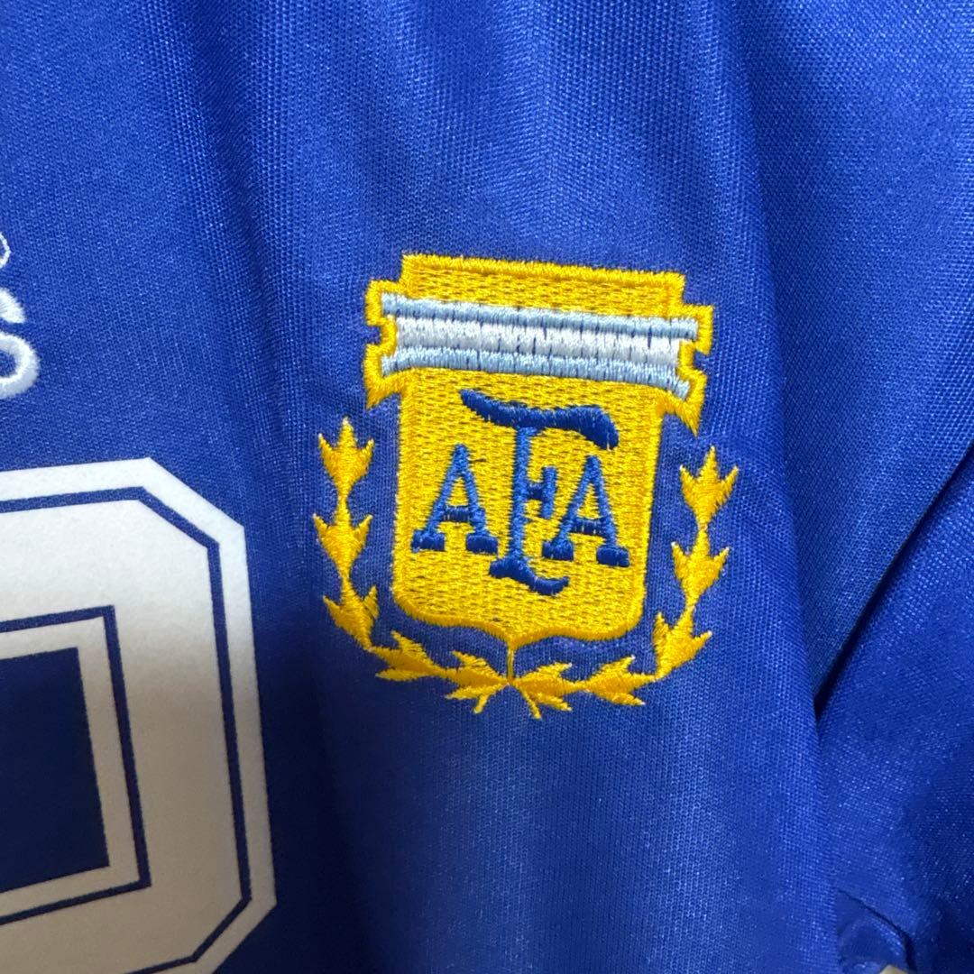 サッカー　ユニフォーム　アルゼンチン代表　94 away タグ付
