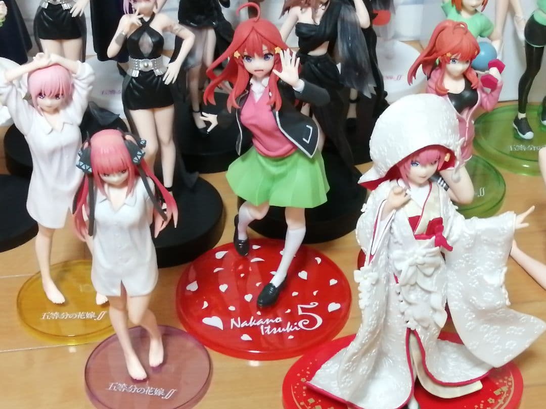 五等分の花嫁 まとめ売り 美少女 フィギュア 25点セット