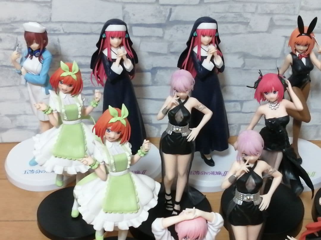 五等分の花嫁 まとめ売り 美少女 フィギュア 25点セット