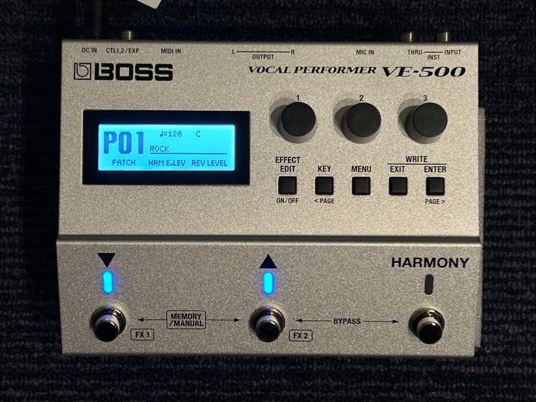 BOSS VE500 ボーカルエフェクター