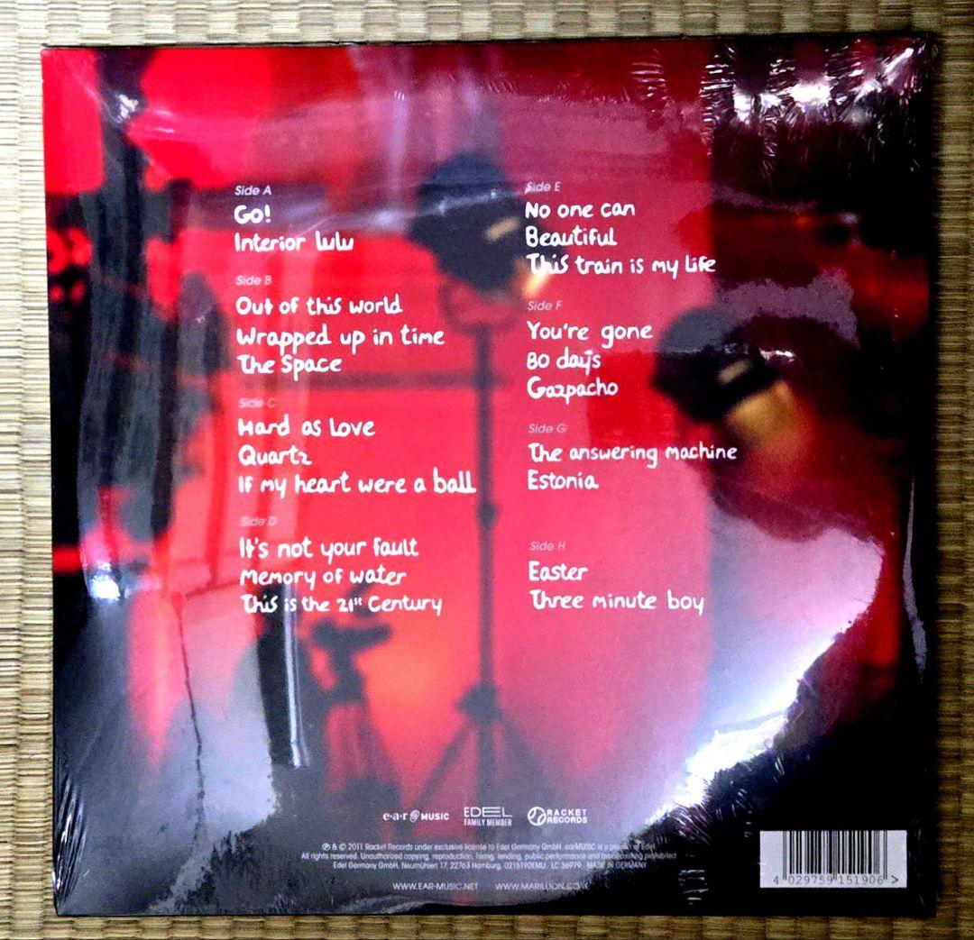 希少 Marillion Live From Cadogan Hall 4LP