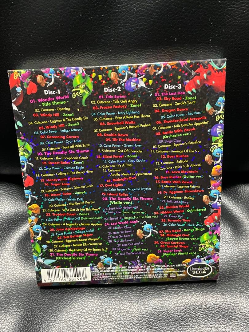 SONIC LOST WORLD ORIGINAL SOUNDTRACK 超レア