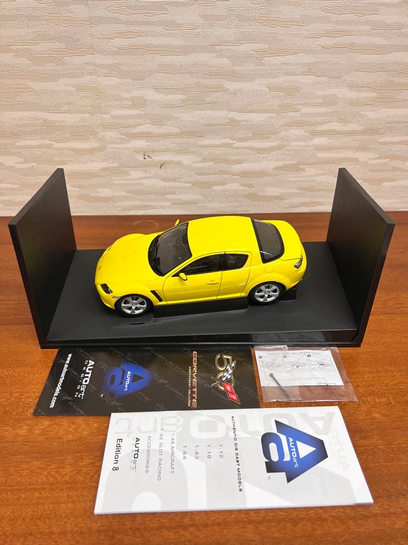 ミニカー1/18 箱あり AUTO art Mazda Rx-8 No.74