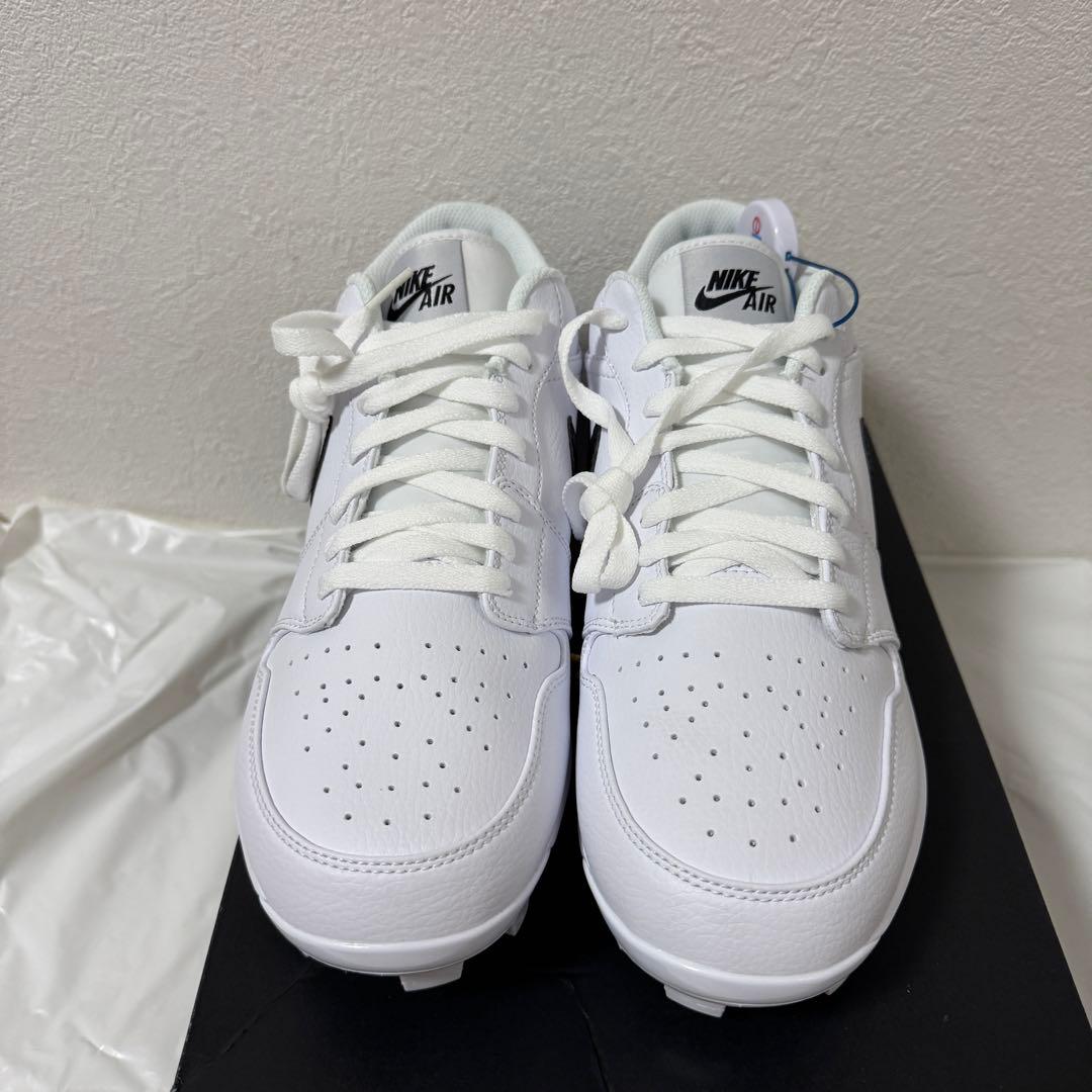 Jordan 1 RETRO MCS LOW ホワイト28cm スパイク