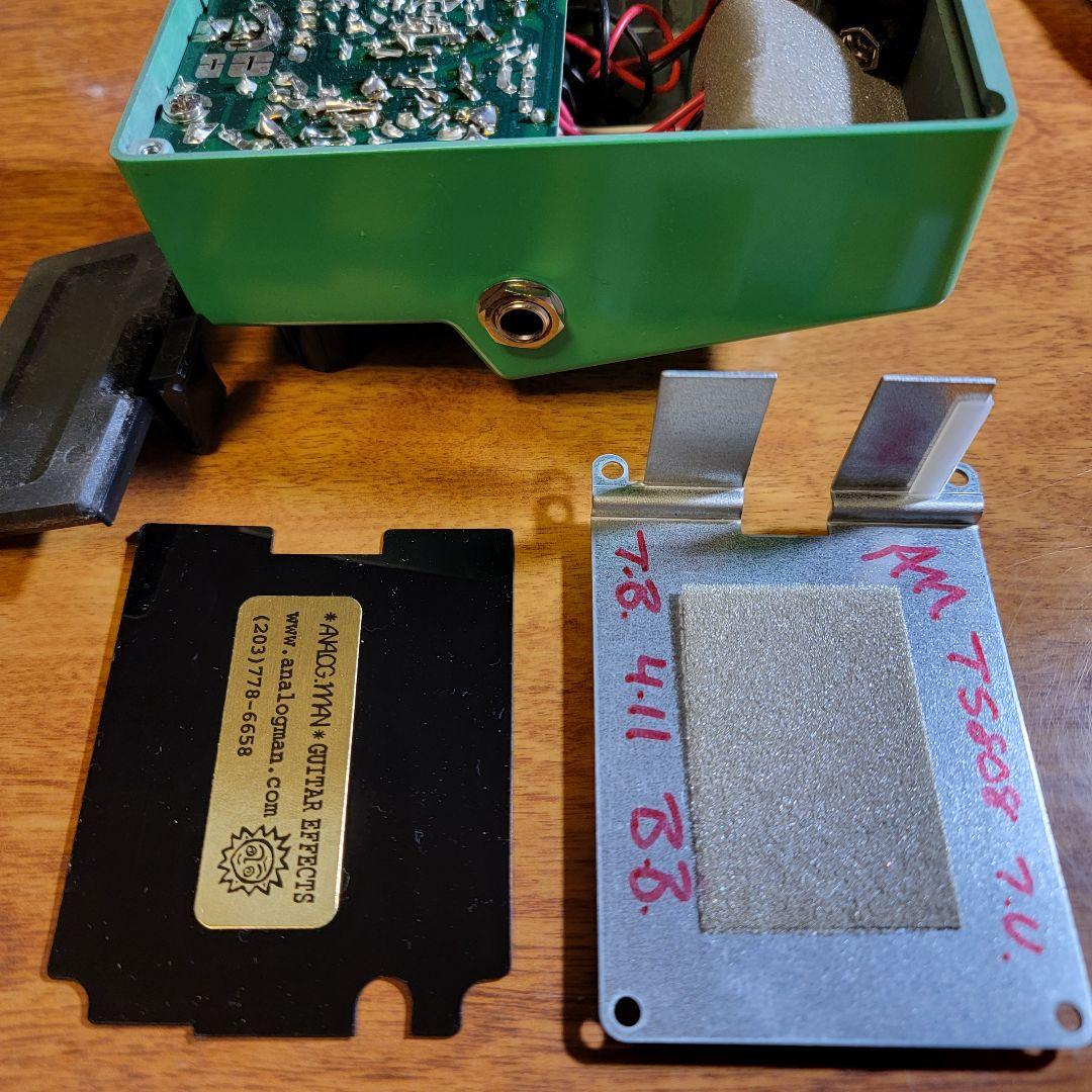 【送料込】Analog.man TS808 Tube Screamer mod