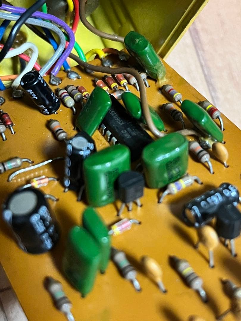 BOSS OD-1 #8800 銀ネジ μPC4741 クアッドオペアンプ