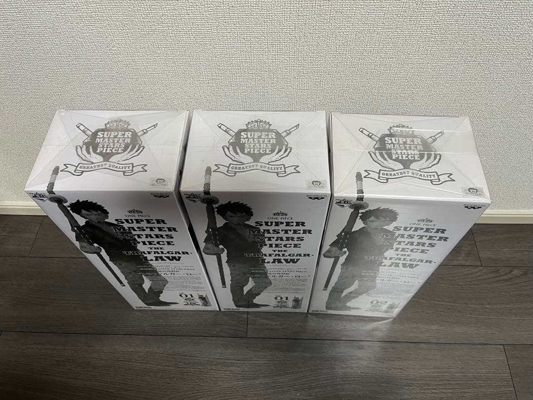 ワンピース　SMSP BWFC エース　ロー A賞 01 B賞 02 C賞 03