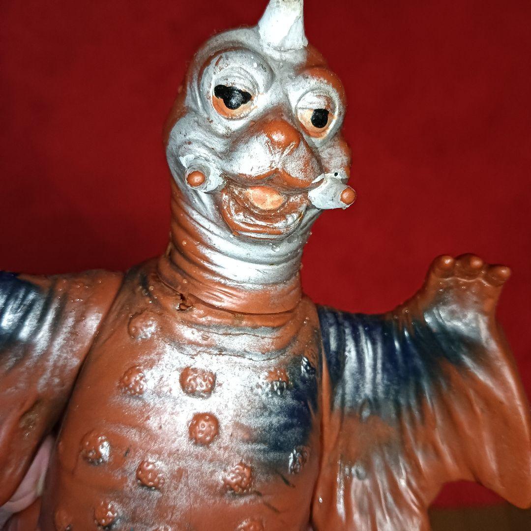 グリーン様☆当時物　昭和レトロソフビ　ペギラ　ウルトラマン　　怪獣　ブルマァク