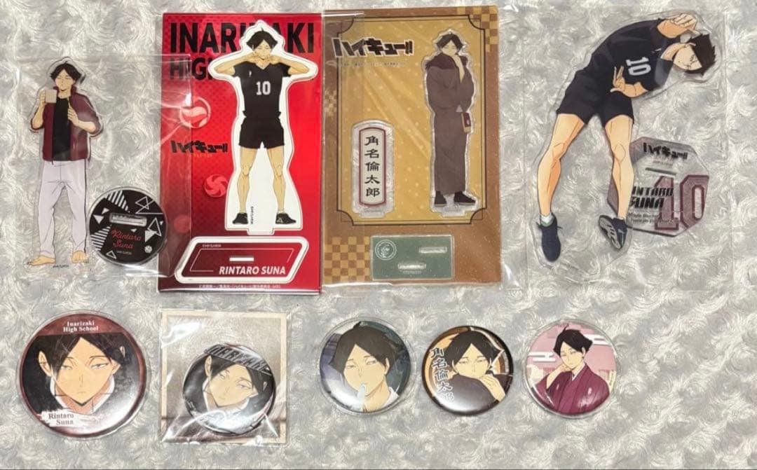 ハイキュー!! ポストカード 色紙 ステッカー アクスタ 缶バッジ 角名倫太郎