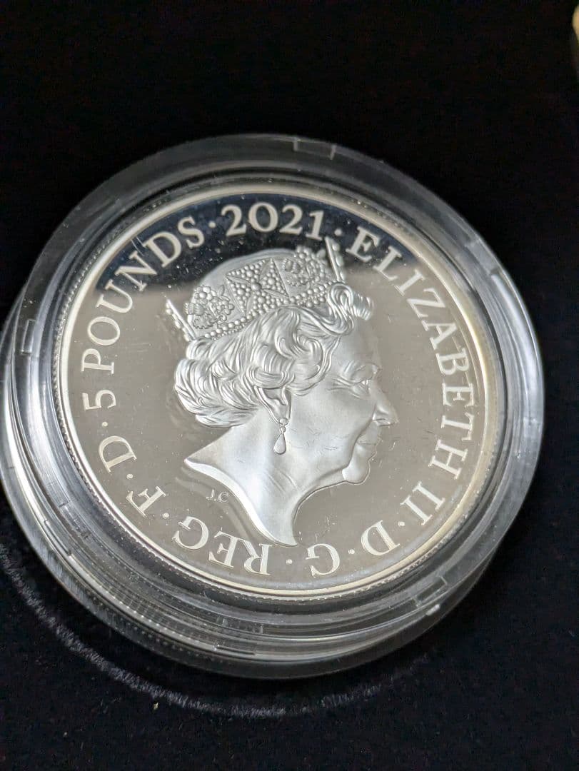 ロイヤルミントフィリップ王殿下　プルーフ銀貨