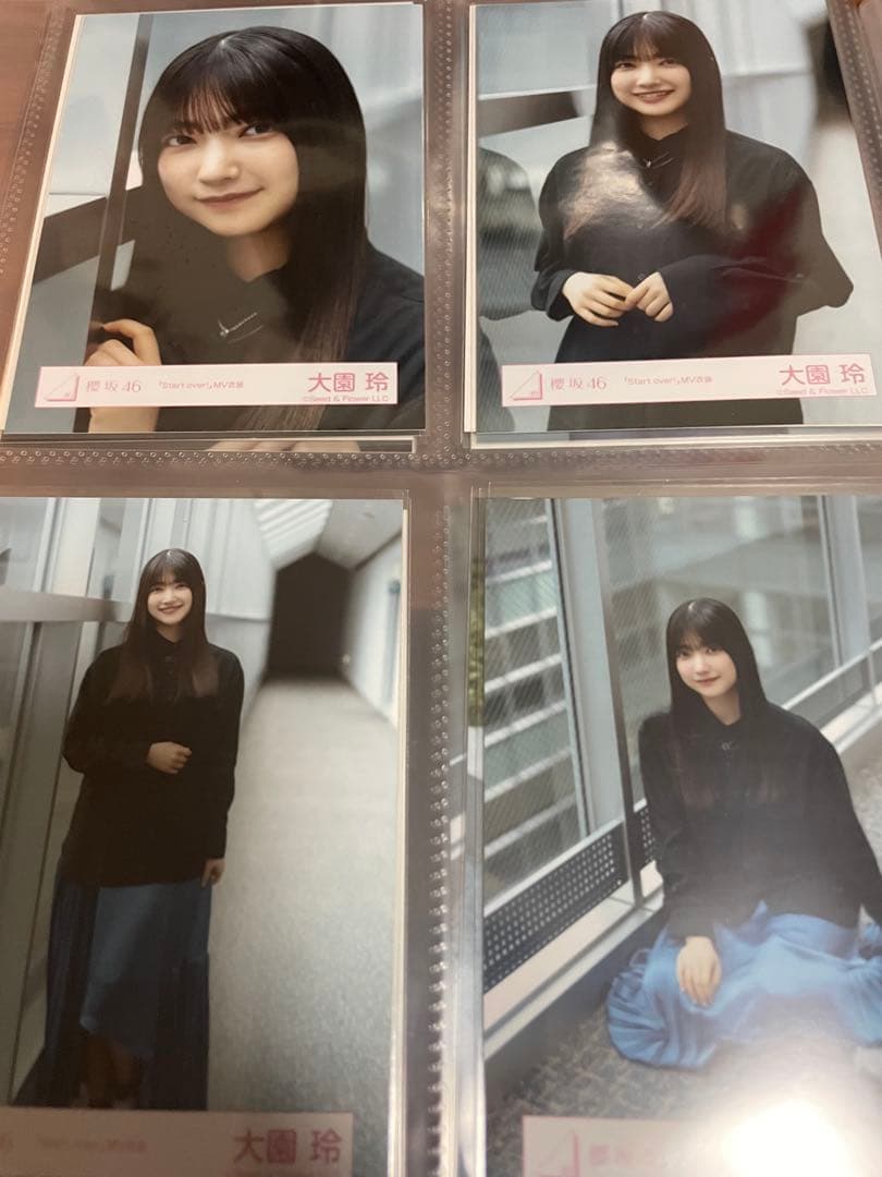 と*つ様 櫻坂46 森田ひかる Start over MV衣装 生写真 全メンバ