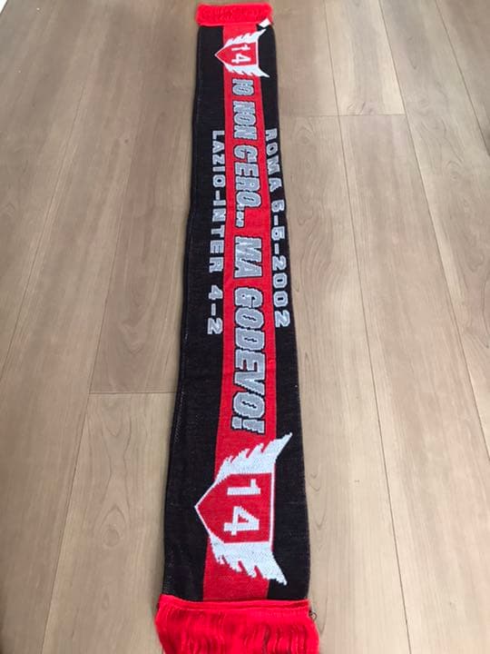 【激レア・貴重】ACミラン ULTRAS ウルトラス　ニットマフラー 現地購入