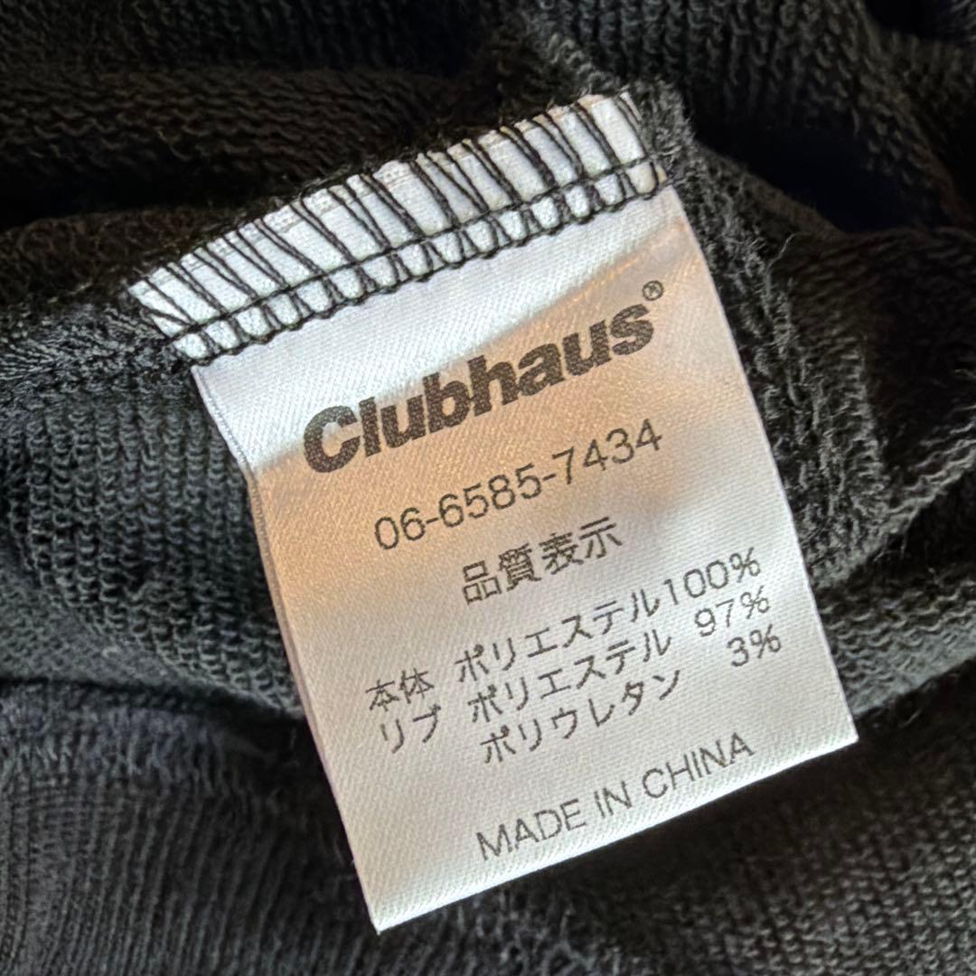 【未使用】CLUBHAUSポロスウェットLサイズ