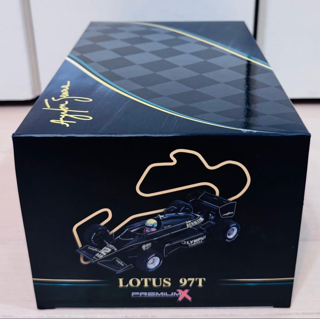 【未使用】 ロータスルノー　アイルトンセナ　97T プレミアムX