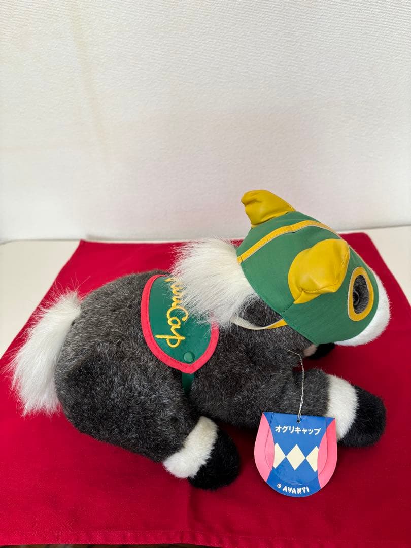 レア 未使用保管品 オグリキャップぬいぐるみ AVANTI ウマ タグ付き
