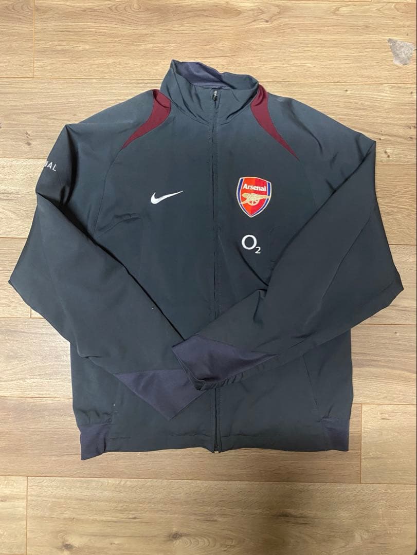 NIKE アーセナル ナイロンジャケット 00s Sサイズ 2005-2006