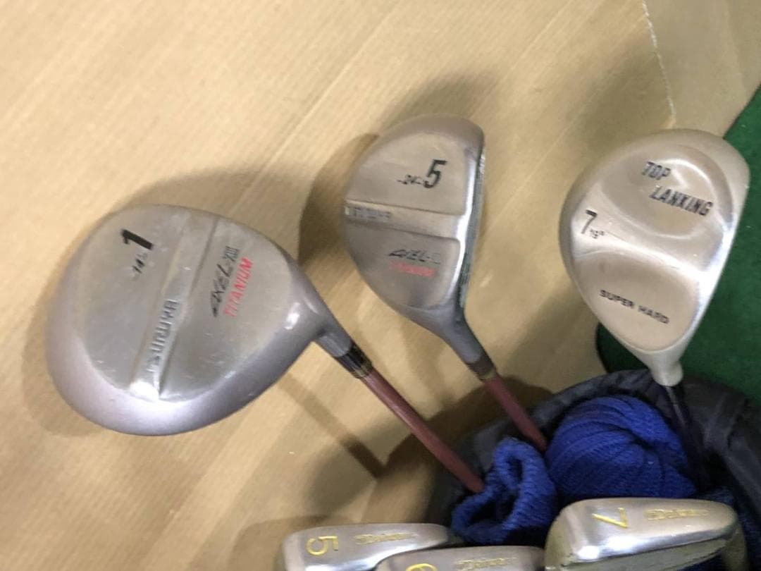 レディース向け 右打ち用中古ゴルフクラブセットメーカー混成 12本組 フルセット