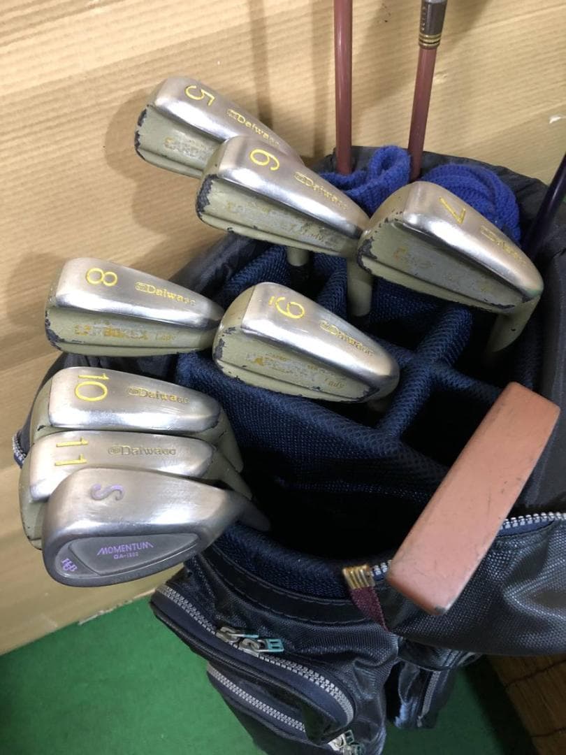 レディース向け 右打ち用中古ゴルフクラブセットメーカー混成 12本組 フルセット