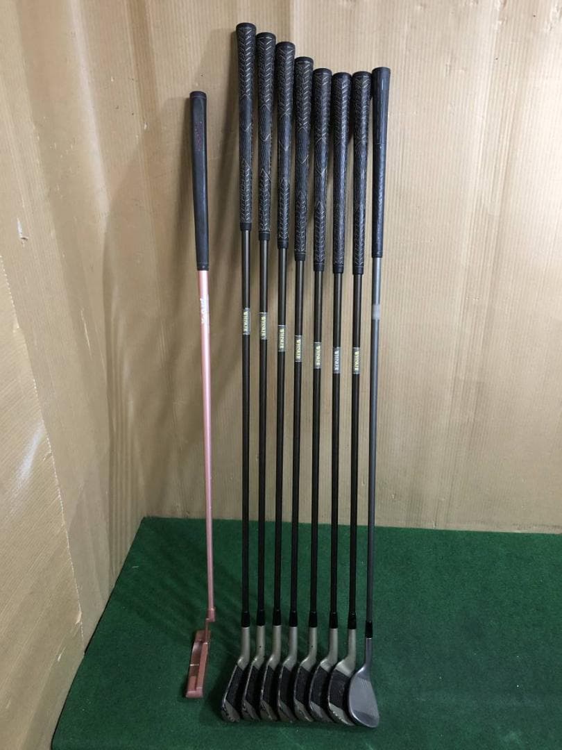 レディース向け 右打ち用中古ゴルフクラブセットメーカー混成 12本組 フルセット