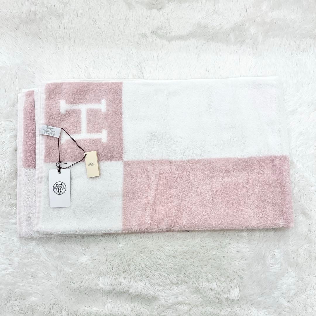 15【箱/袋】 HERMES エルメス スタイ 大判 タオル セット H ポニー