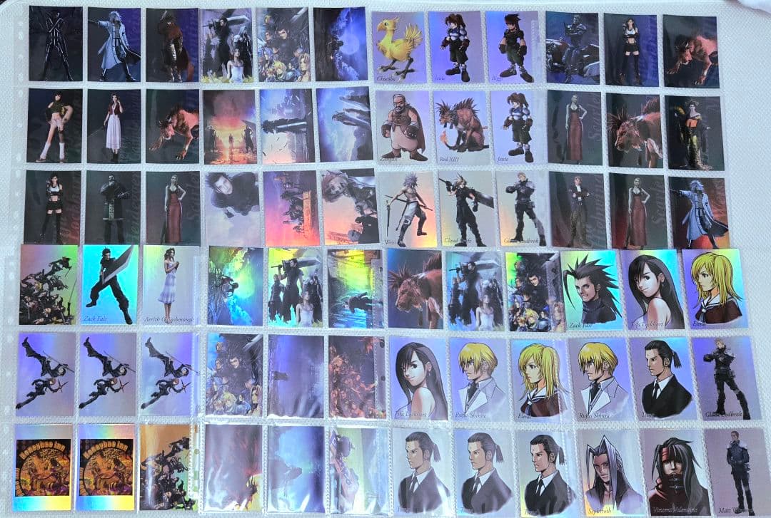 ff7 デジタルカード　プレミアム　サインシークレット４枚セット