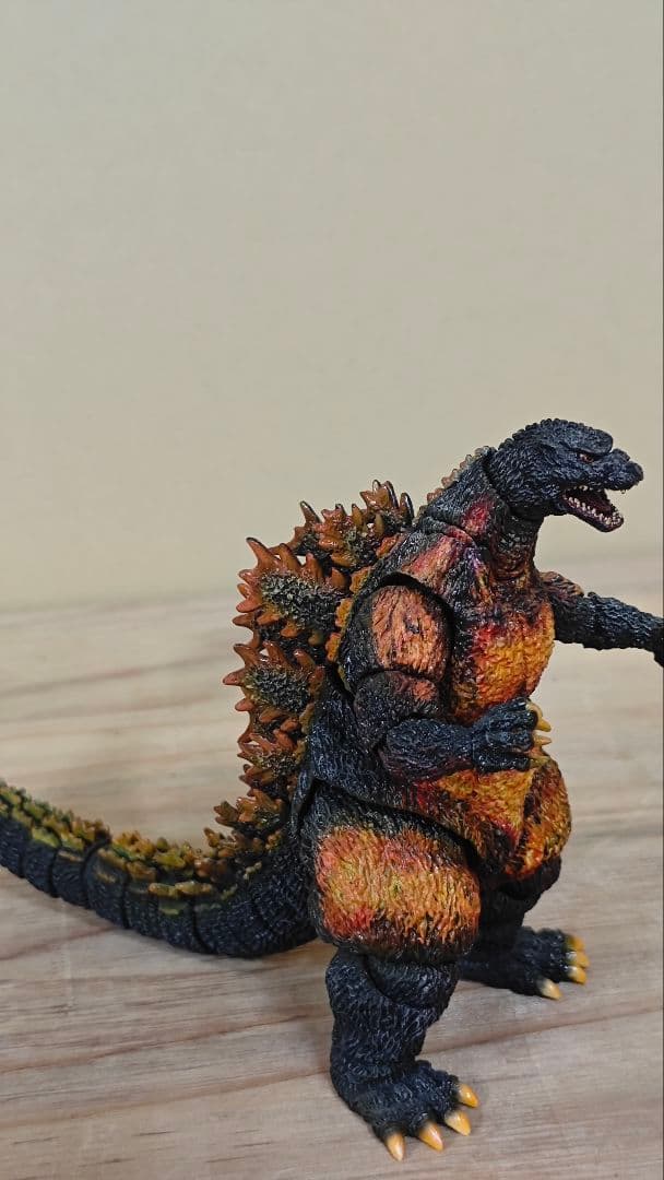 モンスターアーツ　S.H. Monster Arts バーニング　リペイント