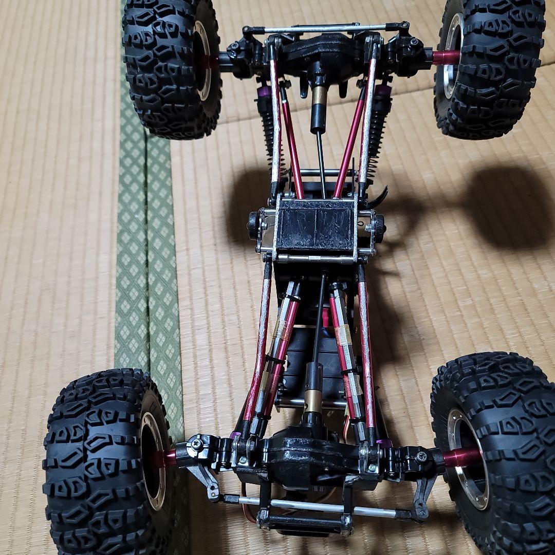 カスタムRC車 オフロード仕様 大型タイヤタミヤTLT01カスタム
