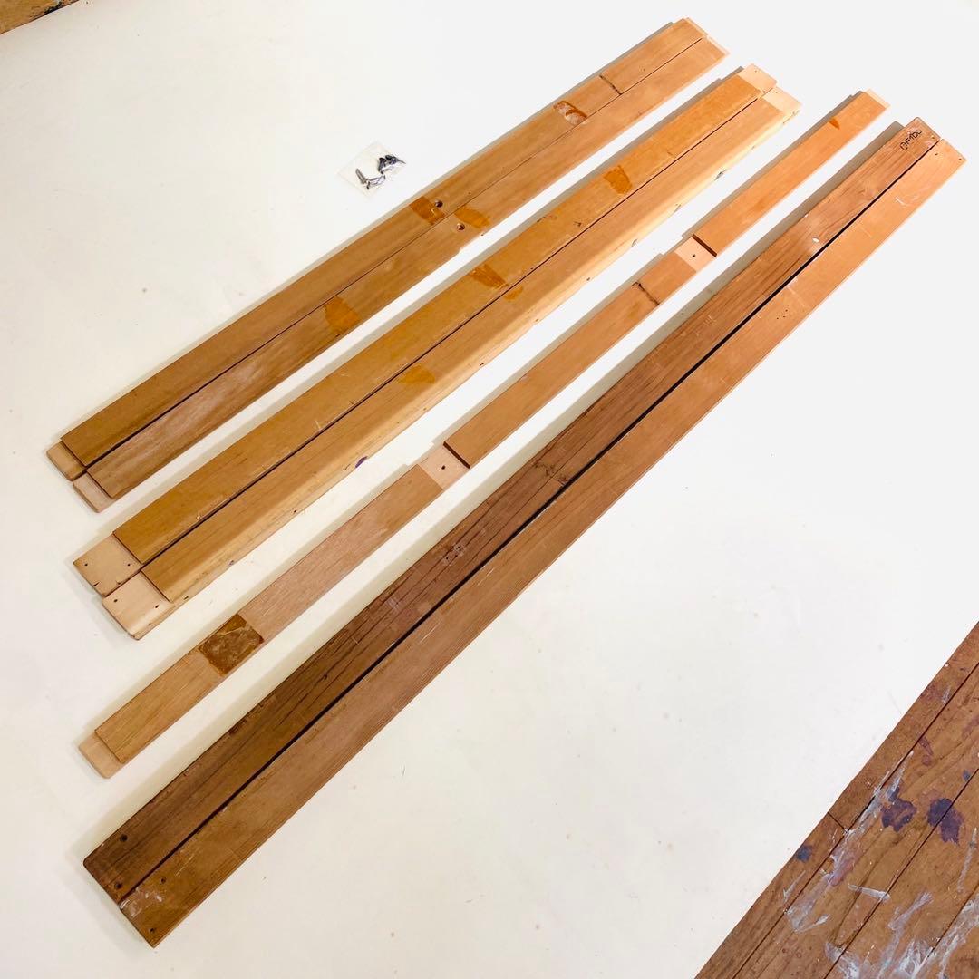 絵画用 木枠 キャンバス枠 F100号上 マルオカ 杉材 中古良品 送料込 ⑥
